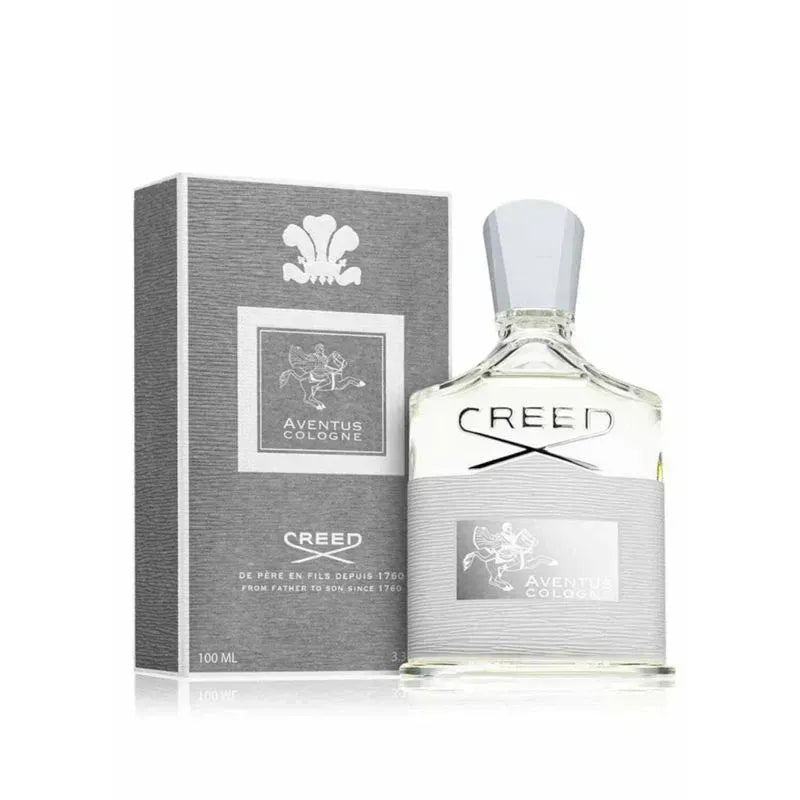 Creed Aventus Cologne Eau de Pafum EDP 100ml em fundo claro