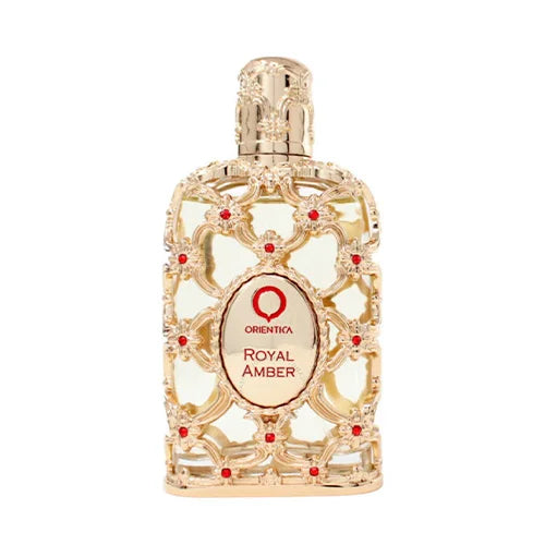 Orientica Royal Amber EDP 150ml em fundo claro