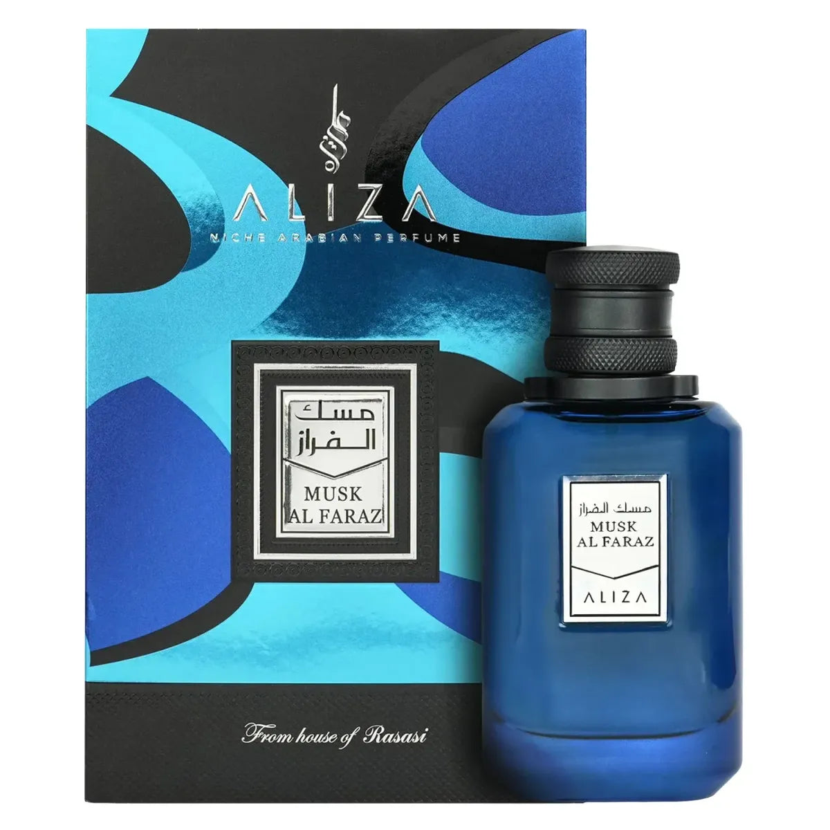 Rasasi Rasasi Aliza Musk Al Faraz Rasasi EDP 100ml em fundo claro
