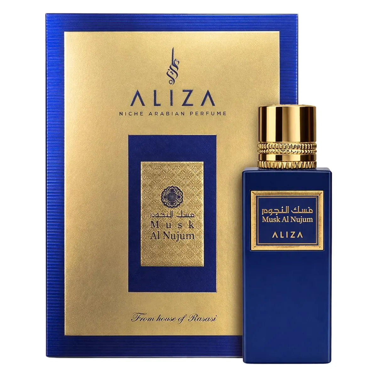 Rasasi Aliza Musk Al Nujum Rasasi EDP 00ml em fundo claro