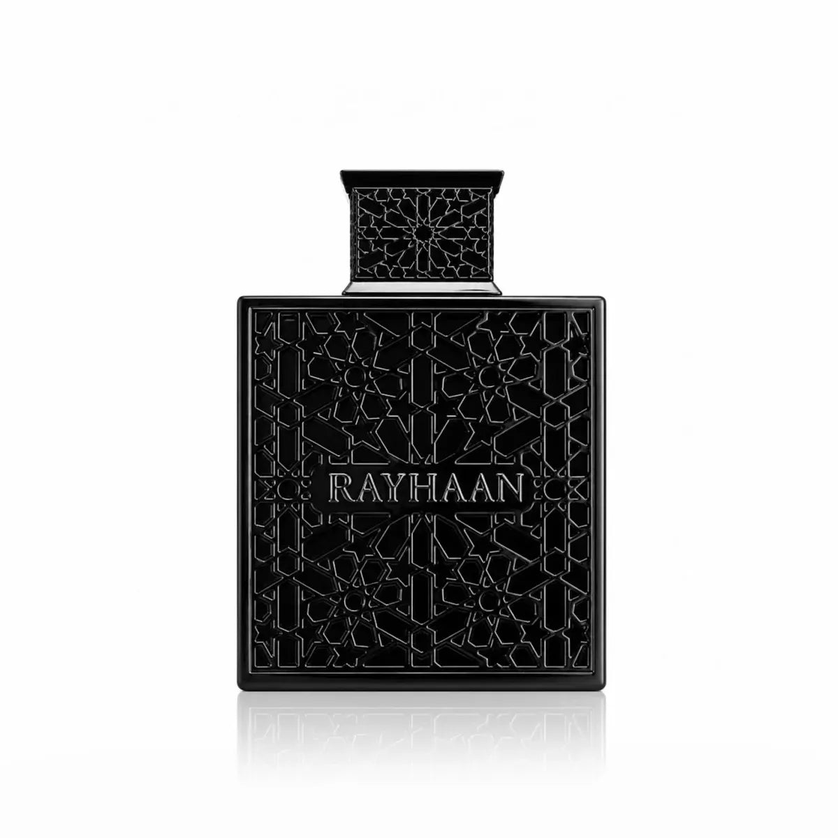 Rayhaan Obsidian EDP 100ml em fundo claro