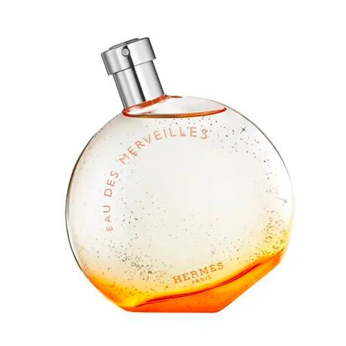 Hermes Eau Des Merveilles EDT 100ml em fundo claro