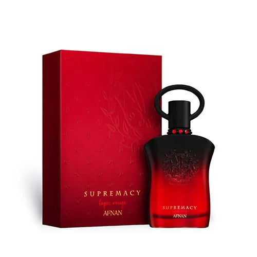 Afnan Supremacy Tapis Rouge EDP 90ml em fundo claro