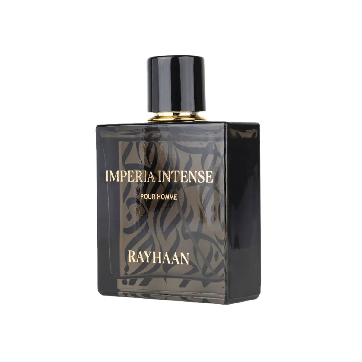 Rayhaan Imperia Intense EDP 100ml em fundo claro