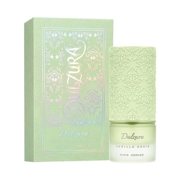 Paris Corner Dulzura Vanilla Envie EDP 100ml em fundo claro