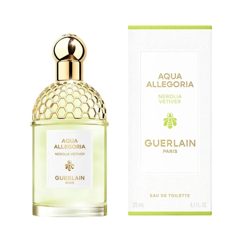 Guerlain Aqua Allegoria Nerolia Vetiver EDP 125ml em fundo claro