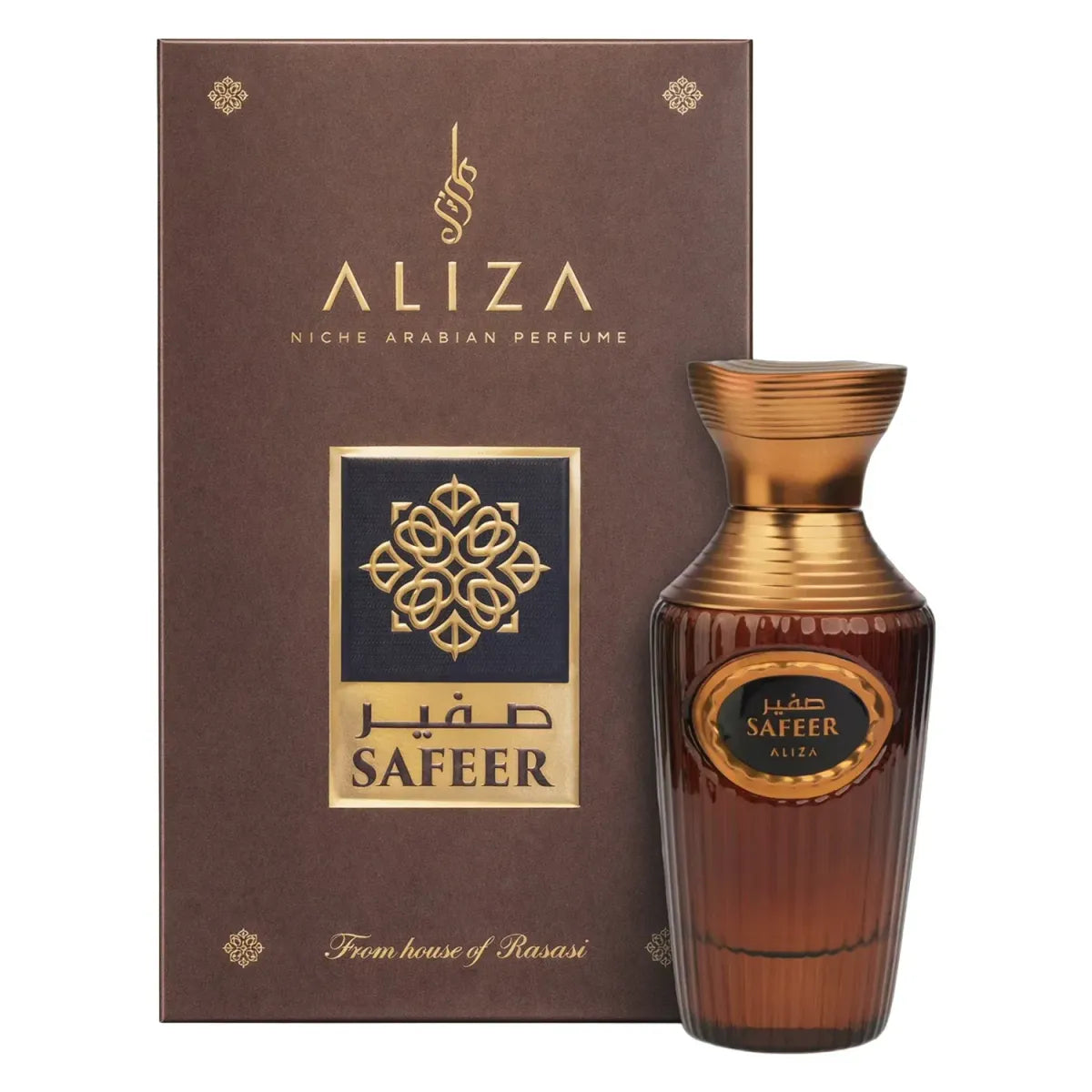 Rasasi Aliza Safeer Rasasi EDP 100ml em fundo claro