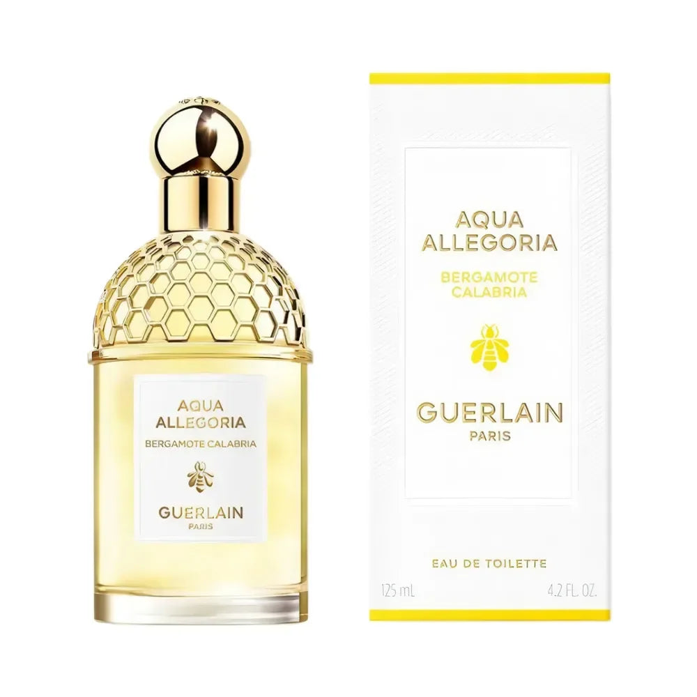 Guerlain Aqua Allegoria Bergamote Calabria EDT 125ml em fundo claro