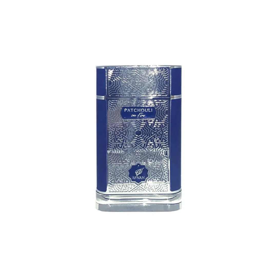 Afnan Patchouli On Fire EDP 80ml em fundo claro