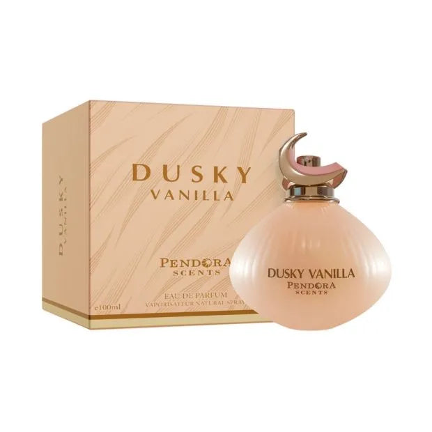 Paris Corner Pendora Dusky Vanilla EDP 100ml em fundo claro