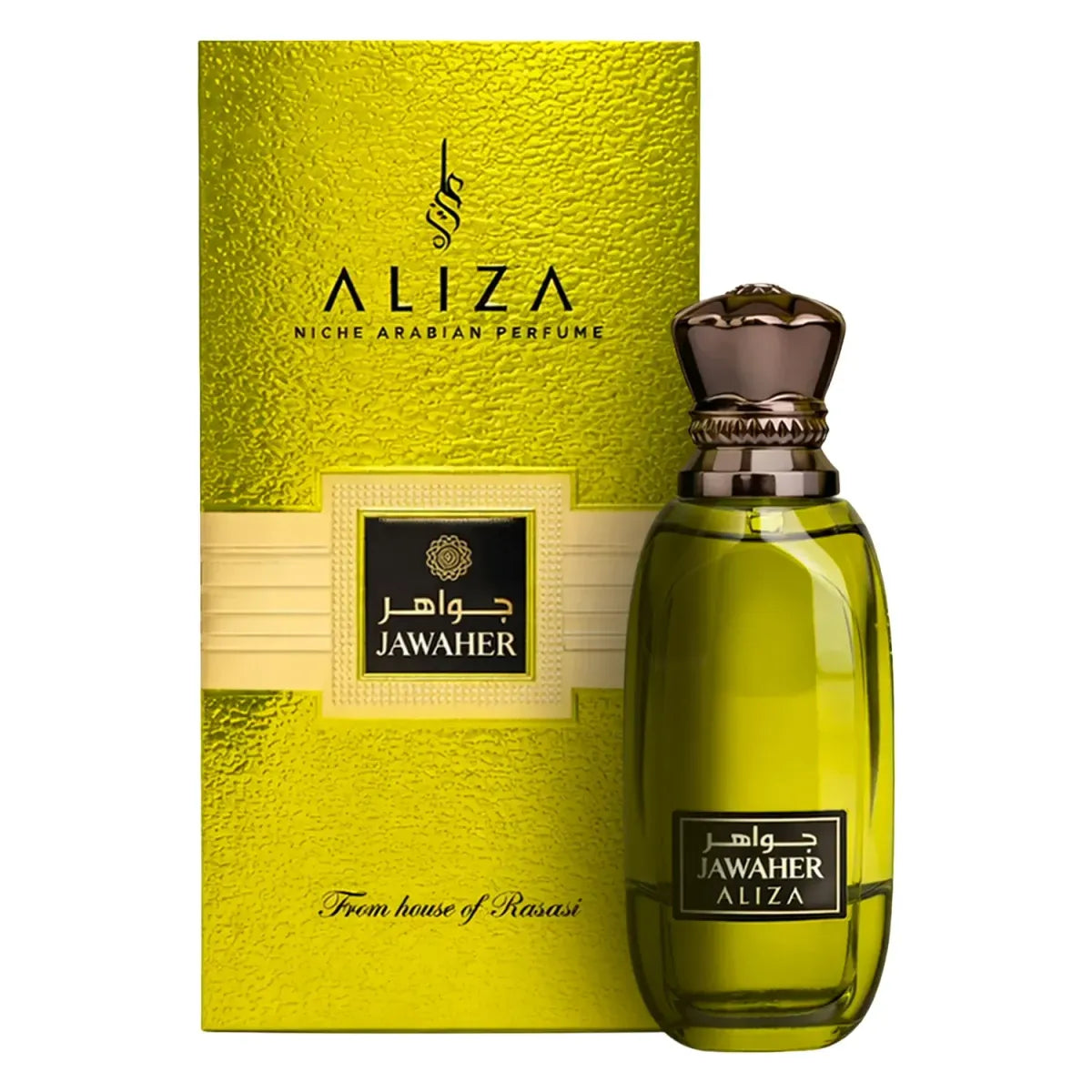 Rasasi Aliza Jawaher Rasasi EDP 100ml em fundo claro