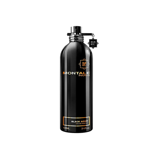 Tester Montale Masc Montale Black Aoud EDP 100ml em fundo claro