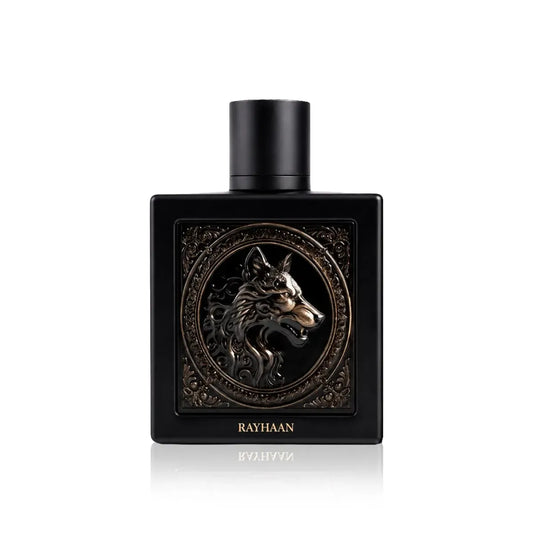 Rayhaan Wolf EDP 100ml em fundo claro