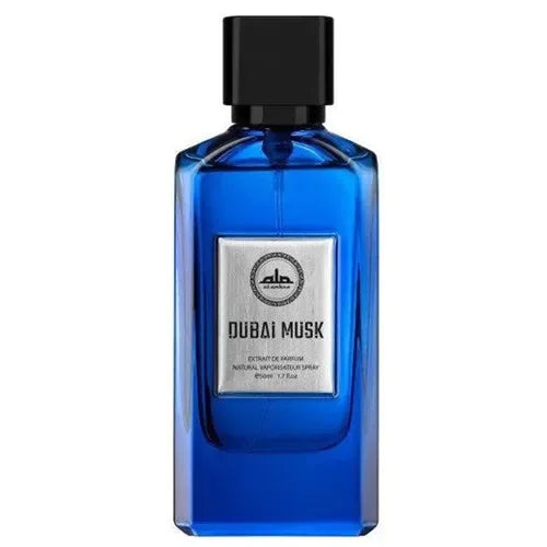 Maison Alhambra Dubai Musk Extrait de Parfum 50ml em fundo claro
