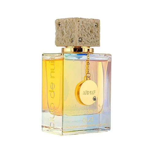 Armaf Club de Nuit OUD Parfum 105ml em fundo claro