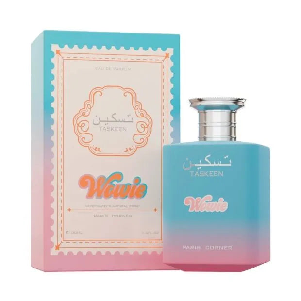 Paris Corner Taskeen Wowie EDP 100ml em fundo claro
