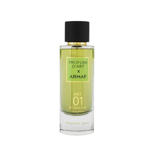 Armaf Profumi Art 01 Acqua Mia EDP 105ml em fundo claro